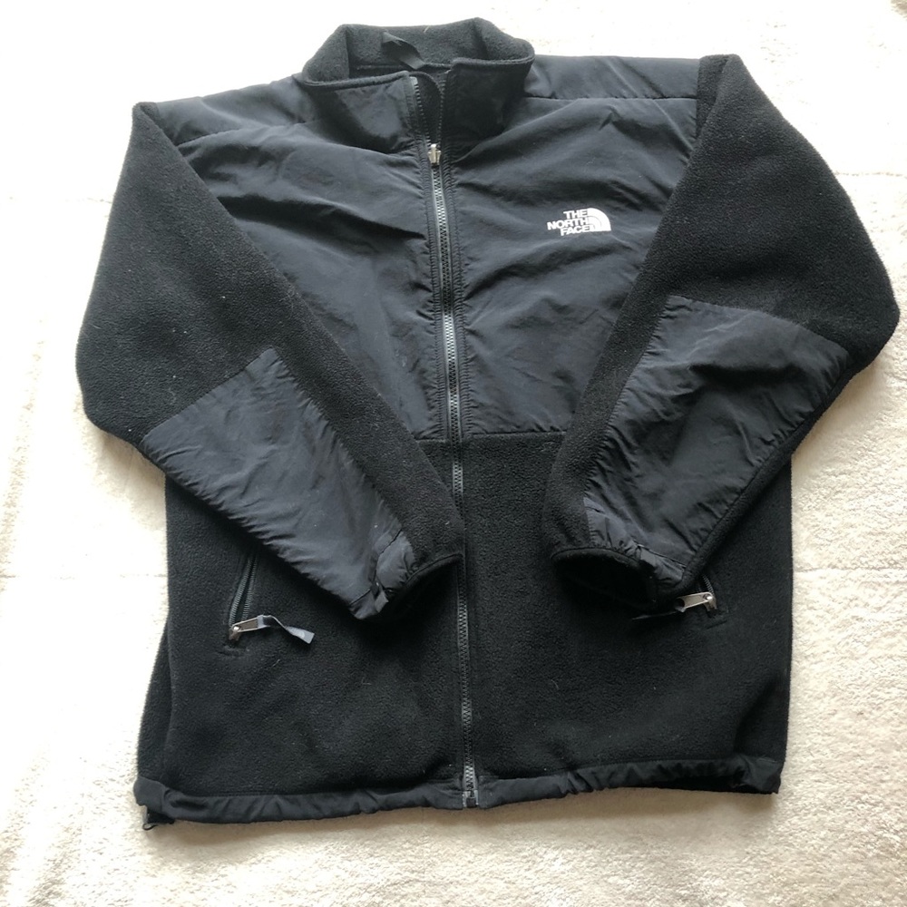North Face Youth Fleece Jacket - Black - XL